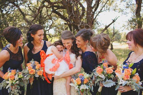 Bright and Beautiful Backyard Wedding - www.theperfectpalette.com - Photo by Betsy, Luciile's Flowers