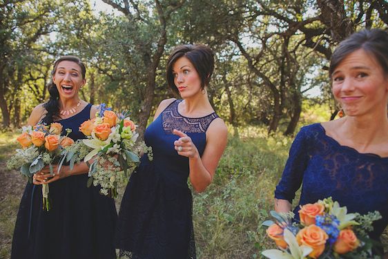 Bright and Beautiful Backyard Wedding - www.theperfectpalette.com - Photo by Betsy, Luciile's Flowers