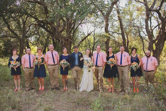 Bright and Beautiful Backyard Wedding - www.theperfectpalette.com - Photo by Betsy, Luciile's Flowers