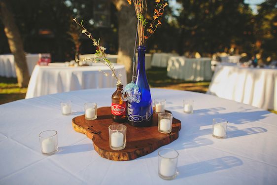 Bright and Beautiful Backyard Wedding - www.theperfectpalette.com - Photo by Betsy, Luciile's Flowers