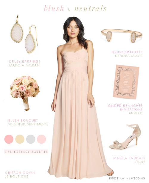 Wedding Wardrobe: Fashion Ideas from Dress for the Wedding! www.theperfectpalette.com - Styled by Color!