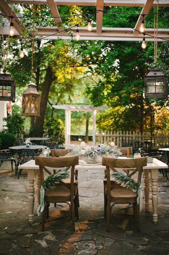 Coastal Chic Wedding Inspiration - www.theperfectpalette.com - Styled by The Perfect Palette, photos by Lauren Rae Photography, floral design by Bre Garvin of Juli Vaughn Designs