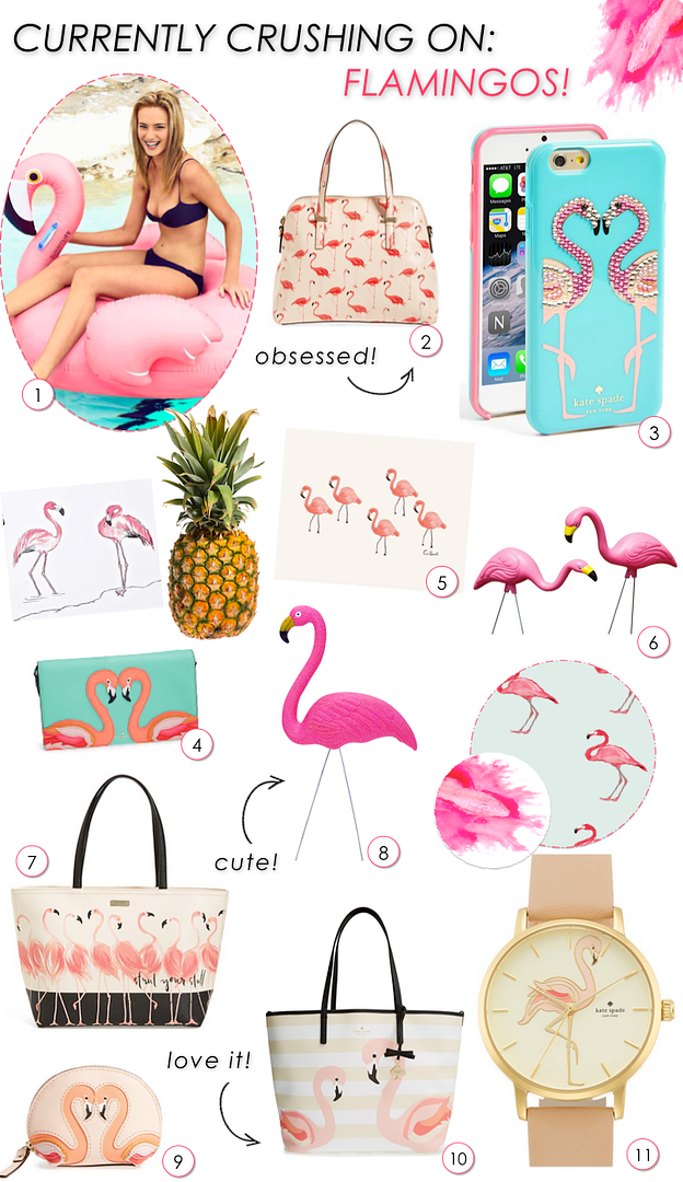 Currently Crushing On: Pink Flamingos! www.theperfectpalette.com - Flamingo Favorites!