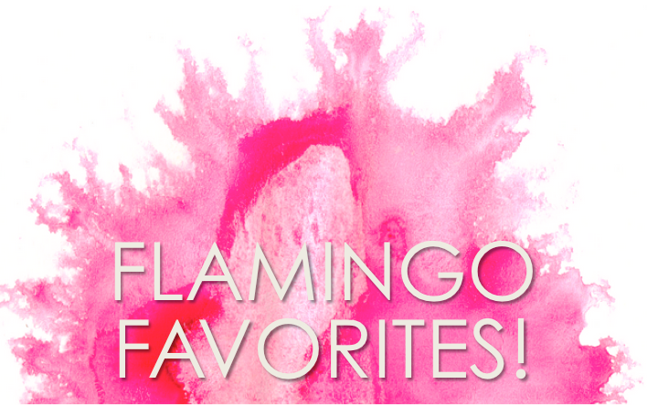 Currently Crushing On: Pink Flamingos! www.theperfectpalette.com - Flamingo Favorites!