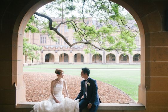 Real Wedding with Modern and Traditional Details - www.theperfectpalette.com - Hilary Cam Photography Sydney