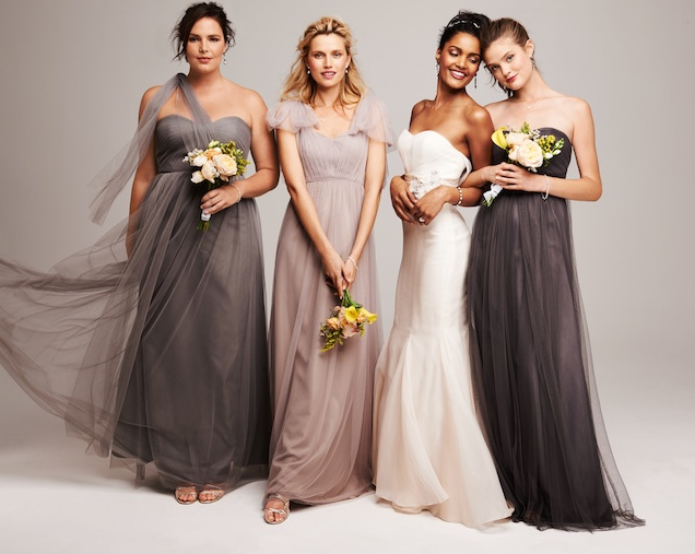 Romantic and Ethereal Bridesmaid Dresses You'll Love! www.theperfectpalette.com - Shop the look!