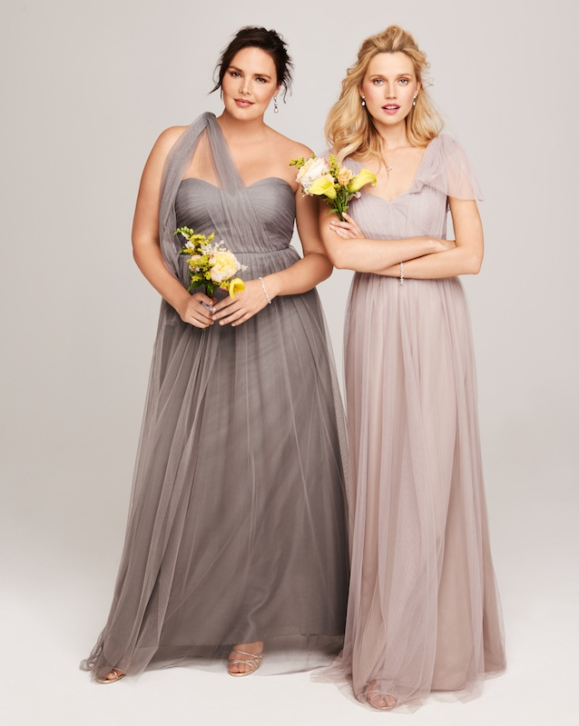 Romantic and Ethereal Bridesmaid Dresses You'll Love! www.theperfectpalette.com - Shop the look!