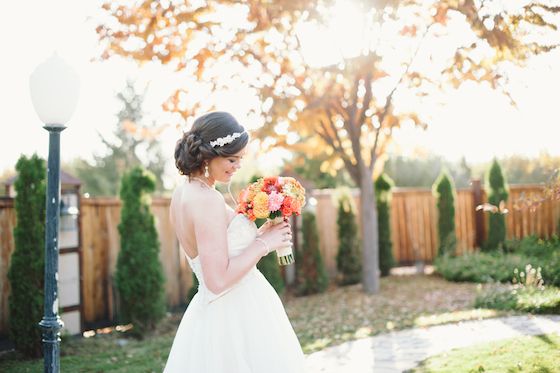  Beautiful Bridal Portrait Session - www.theperfectpalette.com - Jessie Alexis Photography