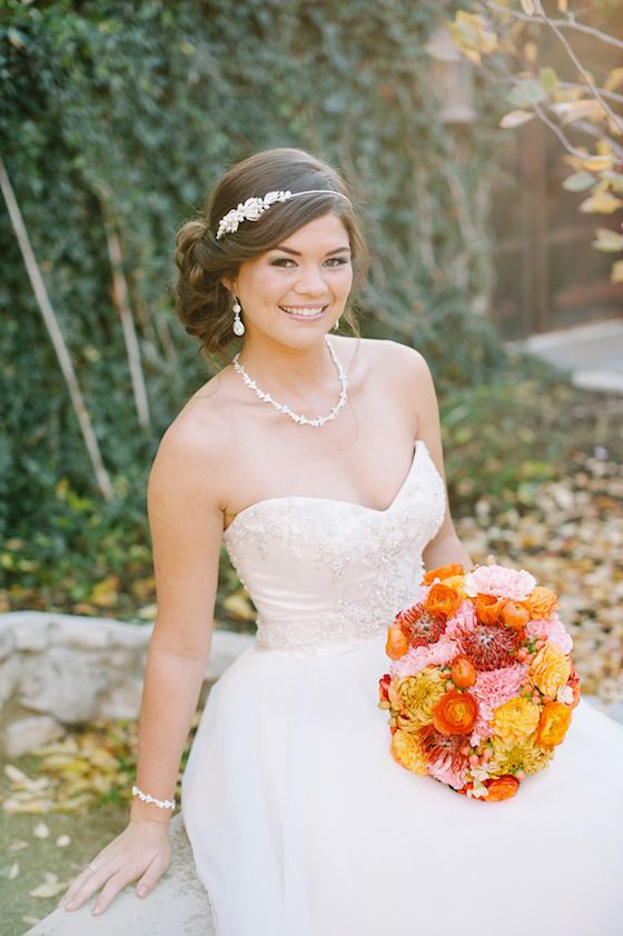  Beautiful Bridal Portrait Session - www.theperfectpalette.com - Jessie Alexis Photography