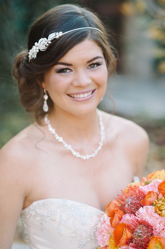  Beautiful Bridal Portrait Session - www.theperfectpalette.com - Jessie Alexis Photography