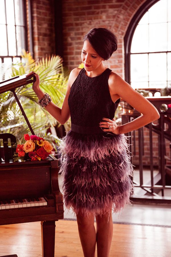 Electric Love Engagement Inspiration - www.theperfectpalette.com - Hoopla! Events, Color Pop Events, florals by Flowerkraut