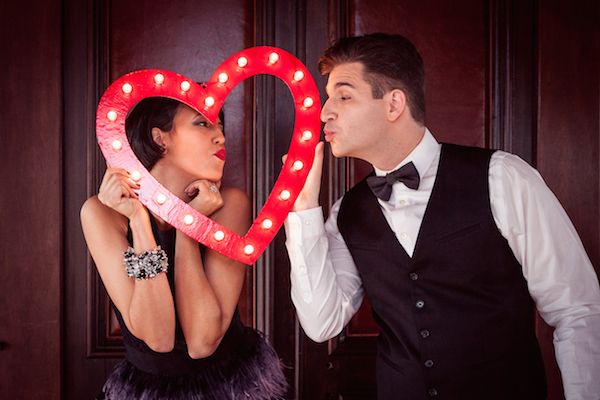 Electric Love Engagement Inspiration - www.theperfectpalette.com - Hoopla! Events, Color Pop Events, florals by Flowerkraut