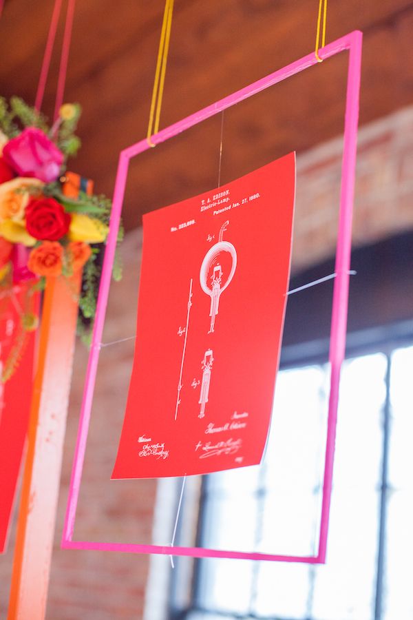 Electric Love Engagement Inspiration - www.theperfectpalette.com - Hoopla! Events, Color Pop Events,  florals by Flowerkraut