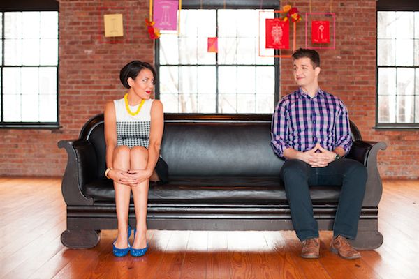Electric Love Engagement Inspiration - www.theperfectpalette.com - Hoopla! Events, Color Pop Events, florals by Flowerkraut