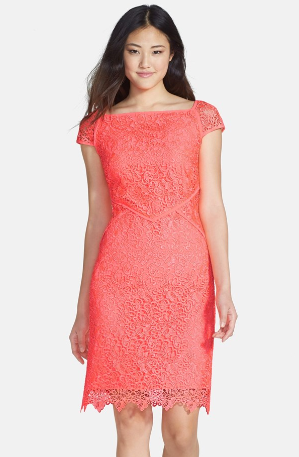 Coral Wedding Inspiration with Ombré Details - www.theperfectpalette.com - Get the Look!