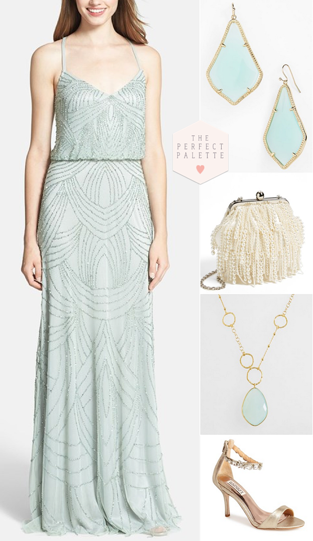 Bridesmaid Looks You'll Love  - http://www.theperfectpalette.com/2015/01/bridesmaid-looks-youll-love-embellished.html - Styled Pretty