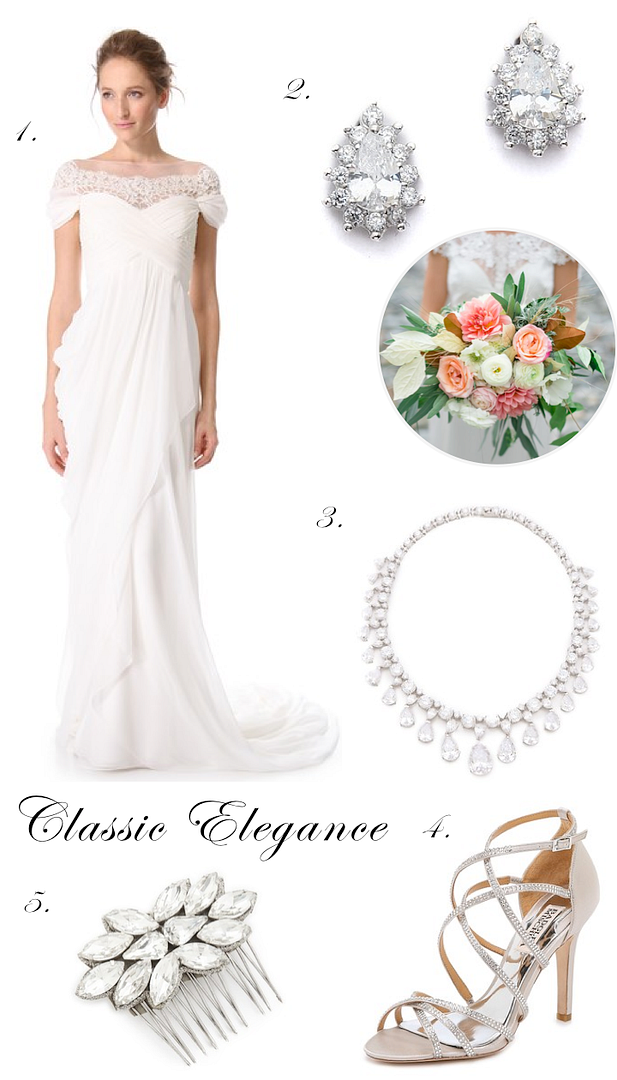 Bridal Looks to Love: Designer Wedding Gowns on Sale Today! www.theperfectpalette.com - Bridal Beauties