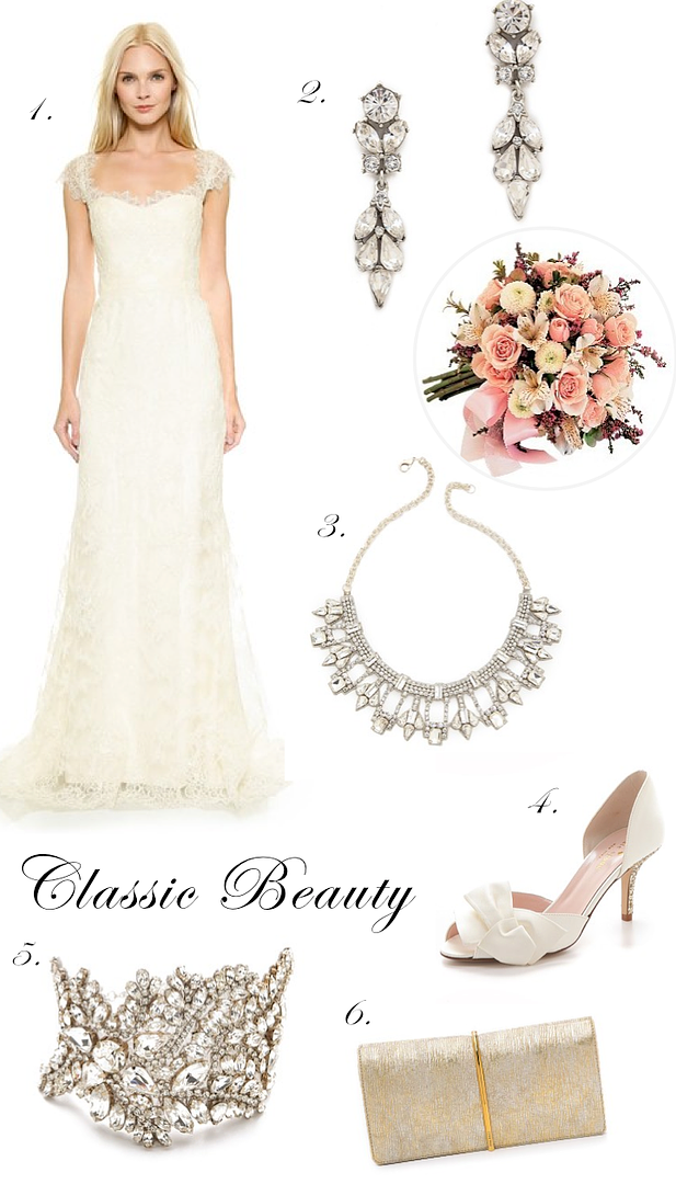 Bridal Looks to Love: Designer Wedding Gowns on Sale Today! www.theperfectpalette.com - Bridal Beauties