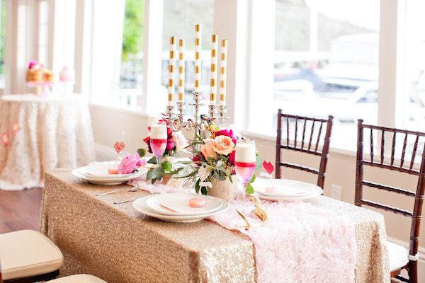 Valentine's Day Inspired - Color of the Year - Marsala, Pink + Gold - www.theperfectpalette.com - Design and Styling by Candy Crush Shop + Blissful2Be, Photography + Florals by Studio Dizon, 