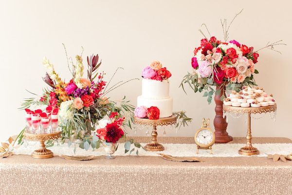 Valentine's Day Inspired - Color of the Year - Marsala, Pink + Gold - www.theperfectpalette.com - Design and Styling by Candy Crush Shop + Blissful2Be, Photography + Florals by Studio Dizon, 