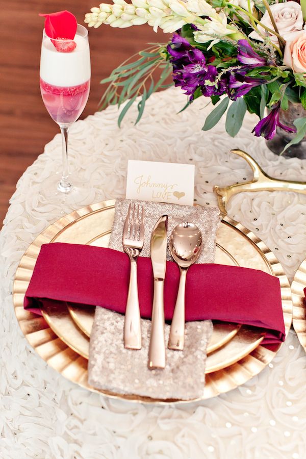 Valentine's Day Inspired - Color of the Year - Marsala, Pink + Gold - www.theperfectpalette.com - Design and Styling by Candy Crush Shop + Blissful2Be, Photography + Florals by Studio Dizon, 