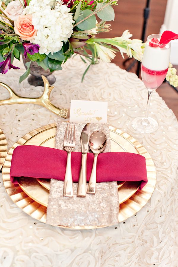 Valentine's Day Inspired - Color of the Year - Marsala, Pink + Gold - www.theperfectpalette.com - Design and Styling by Candy Crush Shop + Blissful2Be, Photography + Florals by Studio Dizon, 