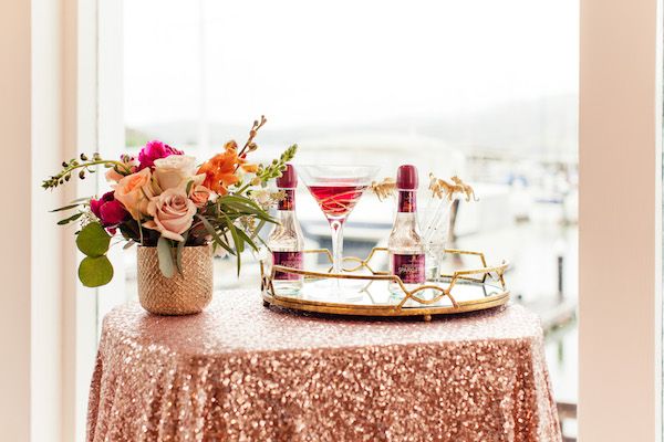 Valentine's Day Inspired - Color of the Year - Marsala, Pink + Gold - www.theperfectpalette.com - Design and Styling by Candy Crush Shop + Blissful2Be, Photography + Florals by Studio Dizon, 