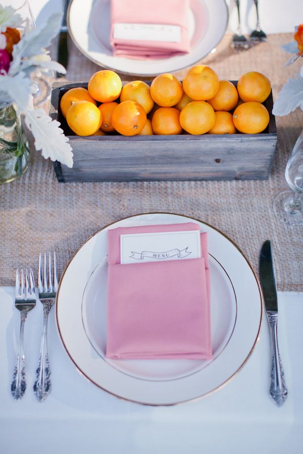 Citrus Inspired Palette at Palmdate Estates - www.theperfectpalette.com - Indu Huynh Photography, La Events Planning