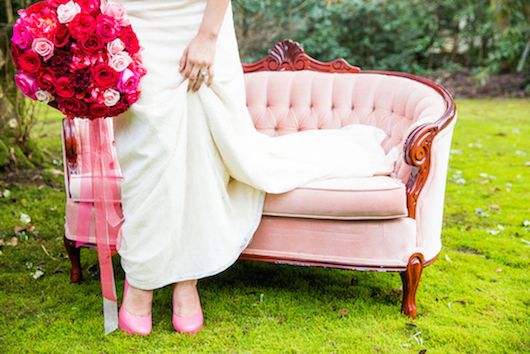 Ombré Valentine Inspiration with Fabulous Florals - www.theperfectpalette.com - Joanna Moss Photography, Umbrella Events, Vivio Flowers