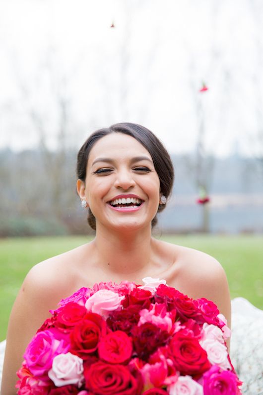 Ombré Valentine Inspiration with Fabulous Florals - www.theperfectpalette.com - Joanna Moss Photography, Umbrella Events, Vivio Flowers