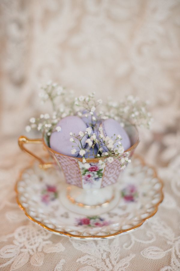 A Lavender Styled Shoot with Blooms + Macarons - www.theperfectpalette.com - Meredith McKee Photography, Bloom by Tara