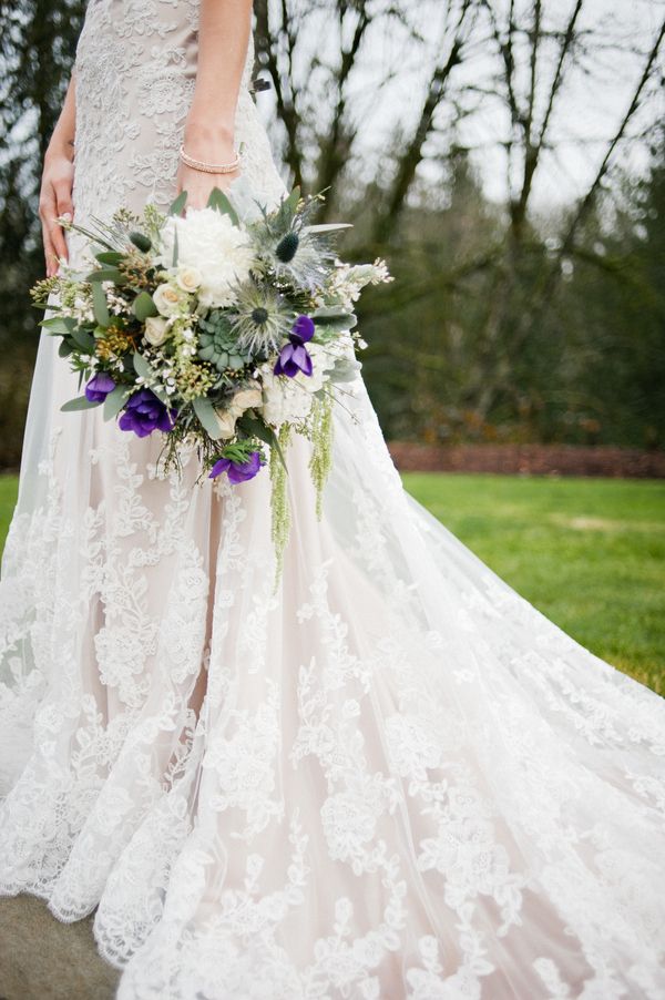 A Lavender Styled Shoot with Blooms + Macarons - www.theperfectpalette.com - Meredith McKee Photography, Bloom by Tara