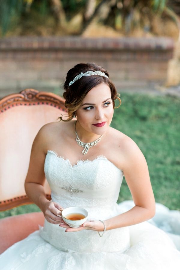 French Inspired Wedding Inspiration - www.theperfectpalette.com - Pauline Conway Photography, Cheri's Vintage Table, Boho Chic Florals