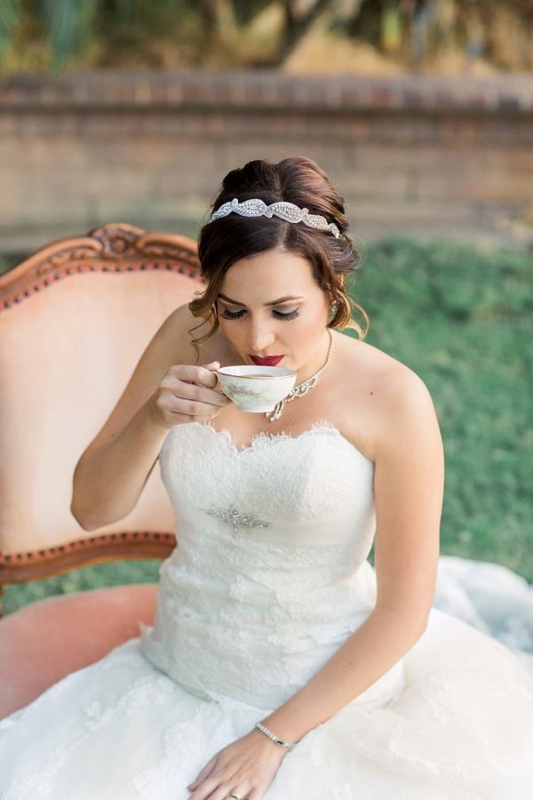 French Inspired Wedding Inspiration - www.theperfectpalette.com - Pauline Conway Photography, Cheri's Vintage Table, Boho Chic Florals