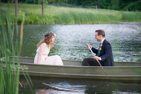 Colorful Farm Wedding Inspiration - www.theperfectpalette.com - Costamagna Design, Ayres Photography