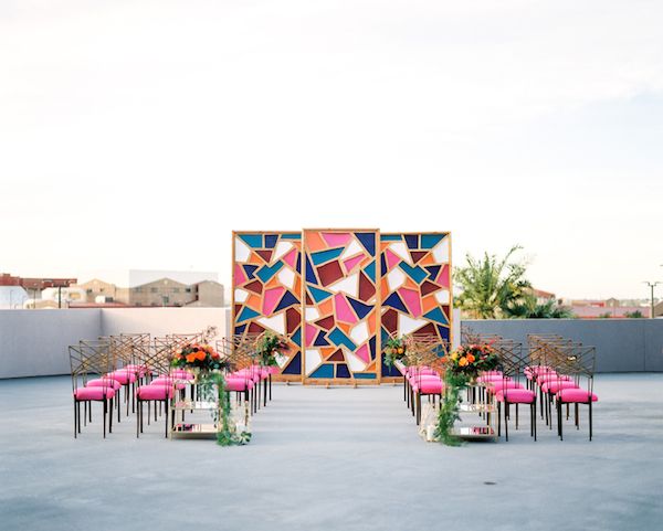  Modern Meets Bohemian Wedding Inspiration