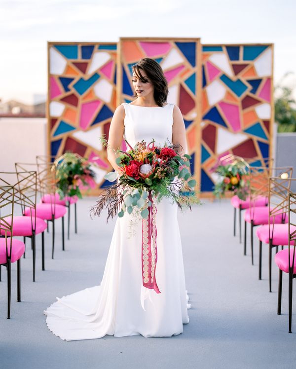  Modern Meets Bohemian Wedding Inspiration