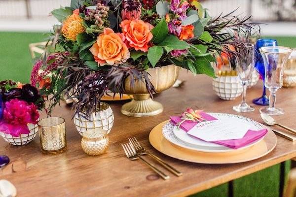  Modern Meets Bohemian Wedding Inspiration