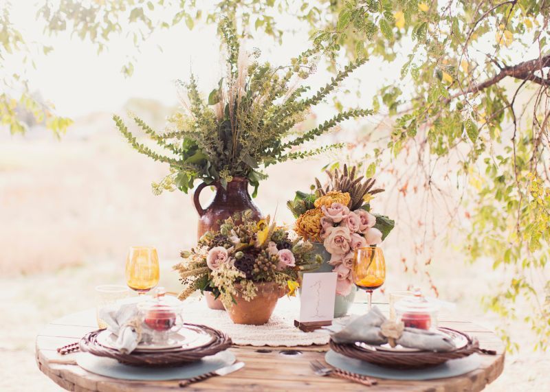 Bohemian Autumn Styled Shoot - www.theperfectpalette.com - Michelle Leo Events, Alixann Loosle Photography