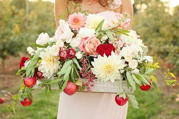 Apple Orchard Wedding Inspiration - www.theperfectpalette.com - Styling Ideas for Weddings + Parties