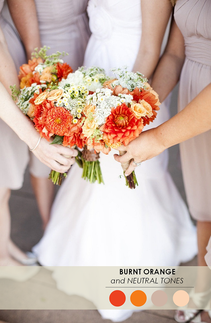 18 Fall Wedding Color Palettes - www.theperfectpalette.com - The Ultimate Wedding Color Resource