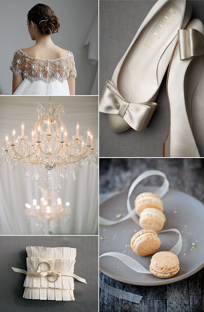 Gorgeous Gray Wedding Ideas - www.theperfectpalette.com - Color Ideas for Weddings + Parties