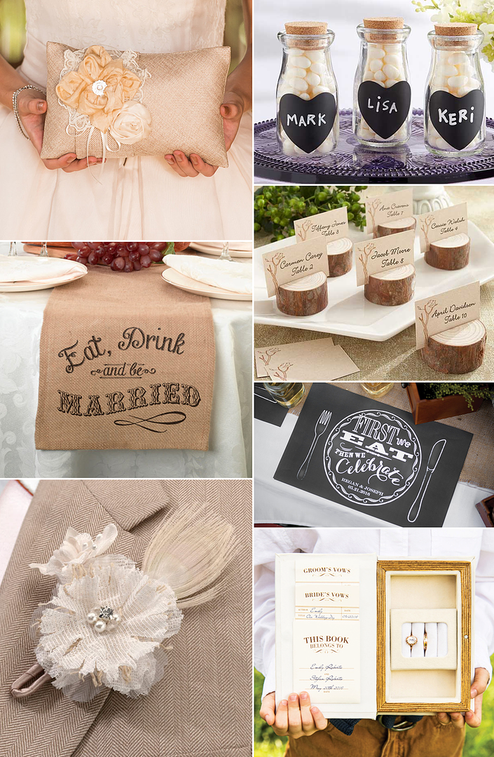 Rustic Wedding Theme: www.theperfectpalette.com - Snag this Style!