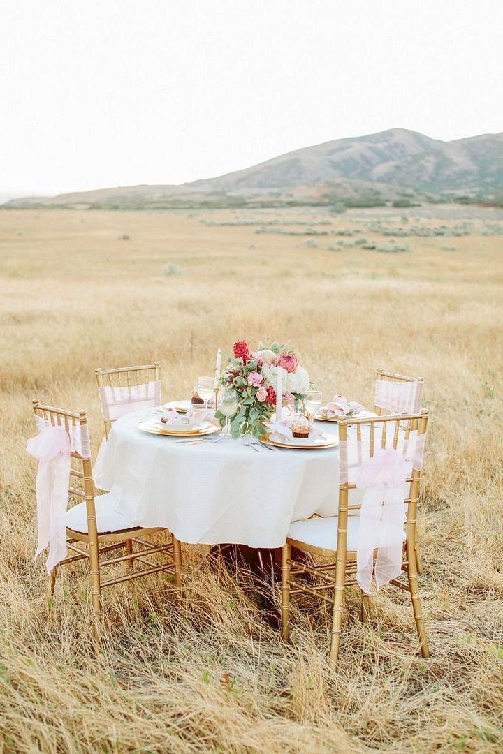 Styled Shoot: Sweet and Dreamy in Pink and Gold - www.theperfectpalette.com - Stephanie Sunderland Photography