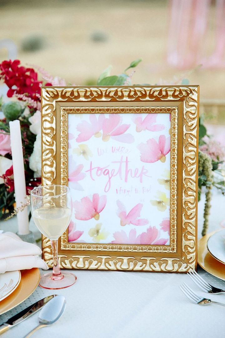 Styled Shoot: Sweet and Dreamy in Pink and Gold - www.theperfectpalette.com - Stephanie Sunderland Photography