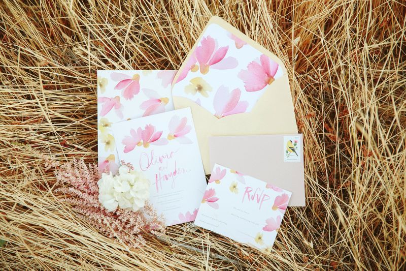 Styled Shoot: Sweet and Dreamy in Pink and Gold - www.theperfectpalette.com - Stephanie Sunderland Photography