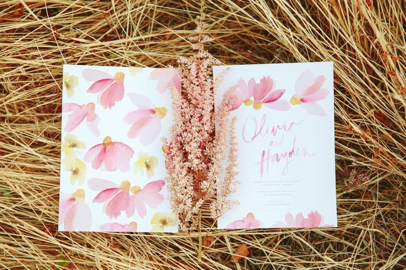 Styled Shoot: Sweet and Dreamy in Pink and Gold - www.theperfectpalette.com - Stephanie Sunderland Photography