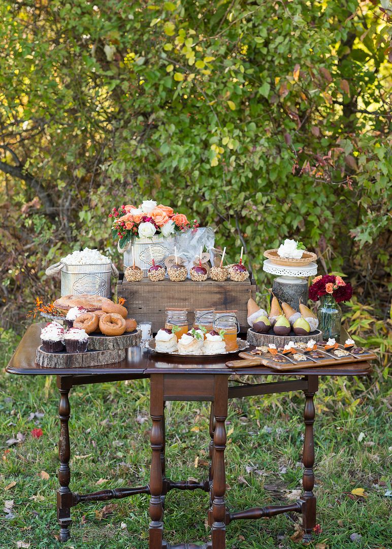 Fall in New England - www.theperfectpalette.com - Antonio Rocha Photography, Styled by One Fine Day, Desserts by Blonde On the Run