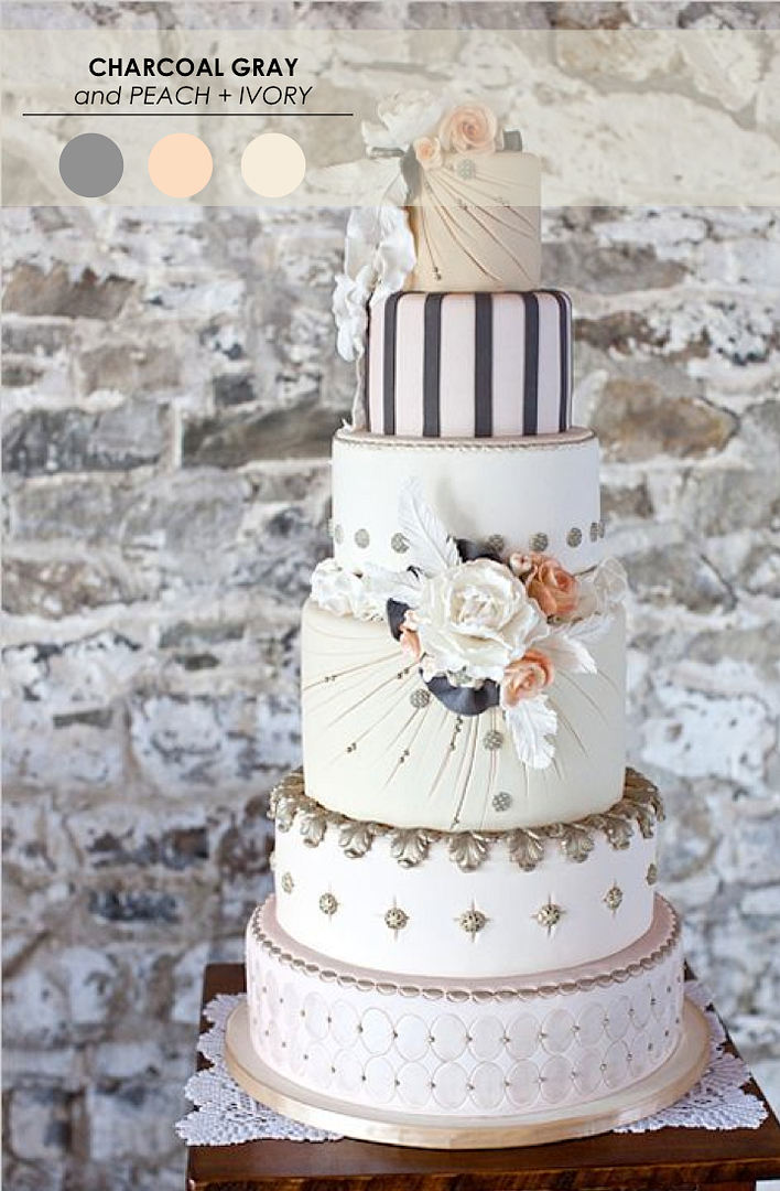 13 Wedding Cakes that Wow! www.theperfectpalette.com - Tips for How to Design the Cake of Your Dreams!