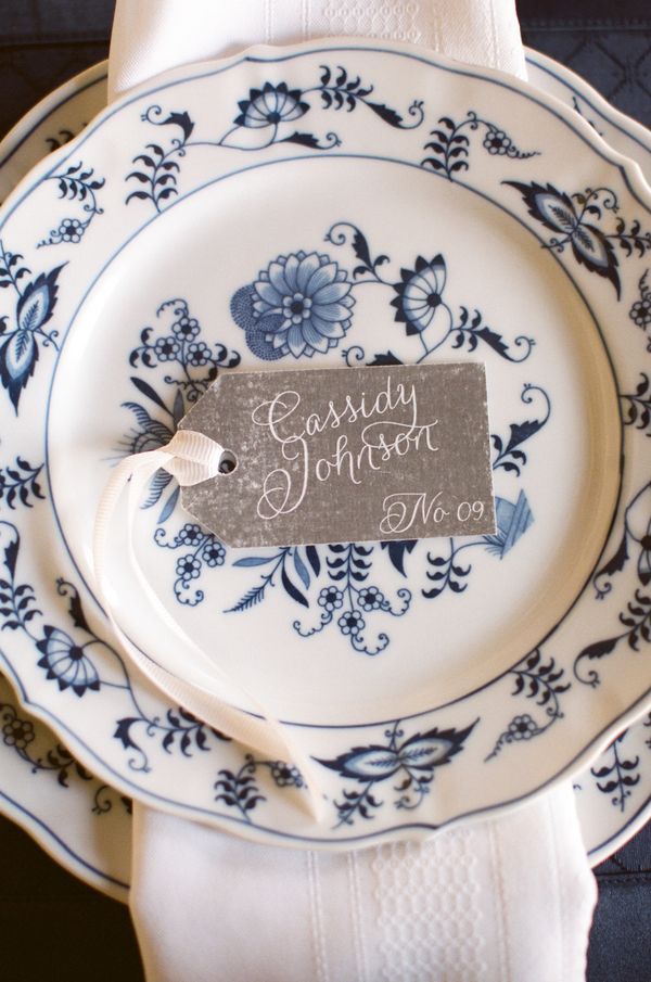 Blue Beauties: Wedding Ideas by Color - www.theperfectpalette.com - The Perfect Palette